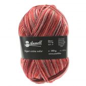 Super Extra Color 4ply 100g | Annell-2915