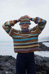 Leuke trui met eenvoudig fantasiesteekje in Mystery | Lang Yarns 