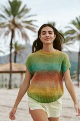 Breipakket Eenvoudige T-Shirt in Mare van Lana Grossa koop je bij Wolboetiek Mooigemaakt