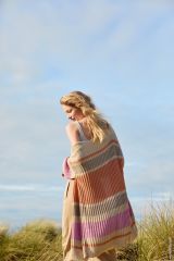 Halflange vest met valse patentsteek in Solo Lino | Lana Grossa 