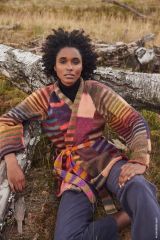 Vest met raglanmouwen in Gomitolo Pablo & Gomitolo Arte | Lana Grossa 