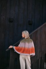 Halfronde omslagdoek in Cool Wool Lace Hand-dyed & Cool Wool Lace | Lana Grossa