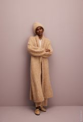 Mantel met sjaalkraag in Brigitte & Mohair Moda | Lana Grossa