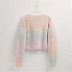Korte trechter trui in Alpaca Superfine Heavens | Rico Design