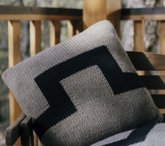 Kussen met motief in Maxi Merino | Katia