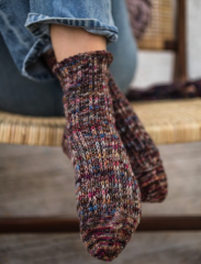 Sokken in Meilenweit Merino 2 en Hand-dyed | Lana Grossa