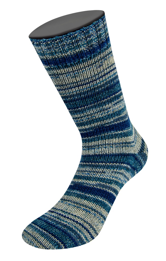 Meilenweit 100 Denim Mix Blue | Lana Grossa