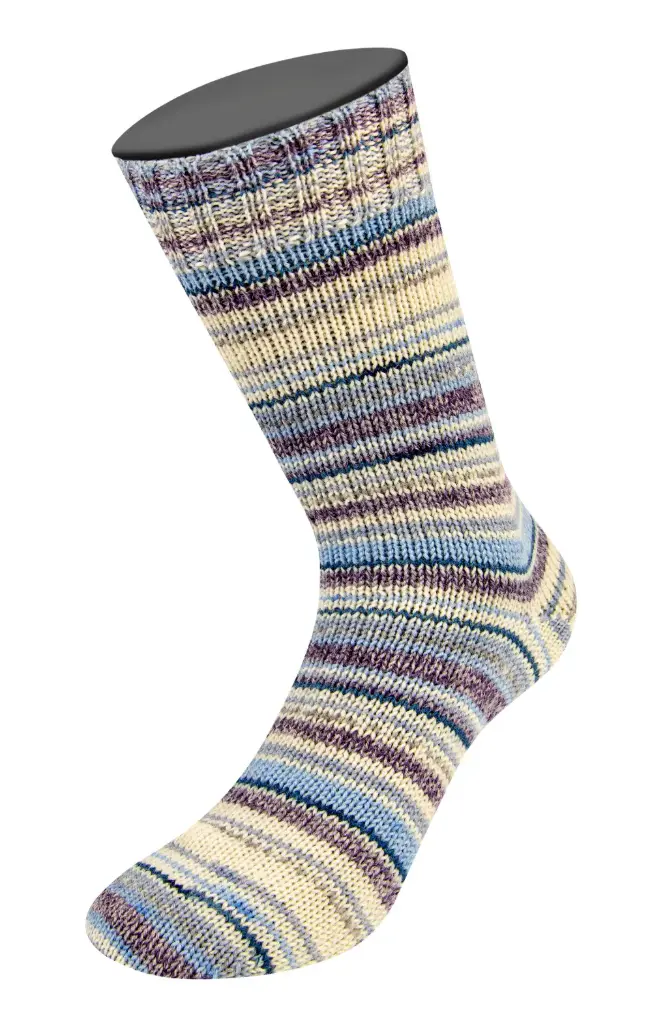 Meilenweit 100 Denim Mix Blue | Lana Grossa