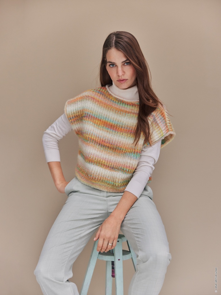 Debardeur in Picasso | Lana Grossa