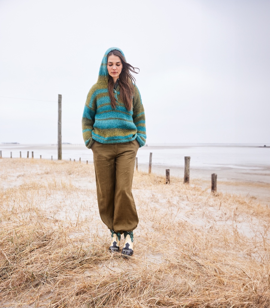 Hoodie in Gigante | Lana Grossa