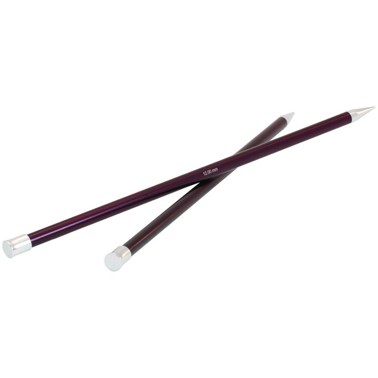 Breinaalden Alu Rainbow 40cm 12,0mm | Lana Grossa