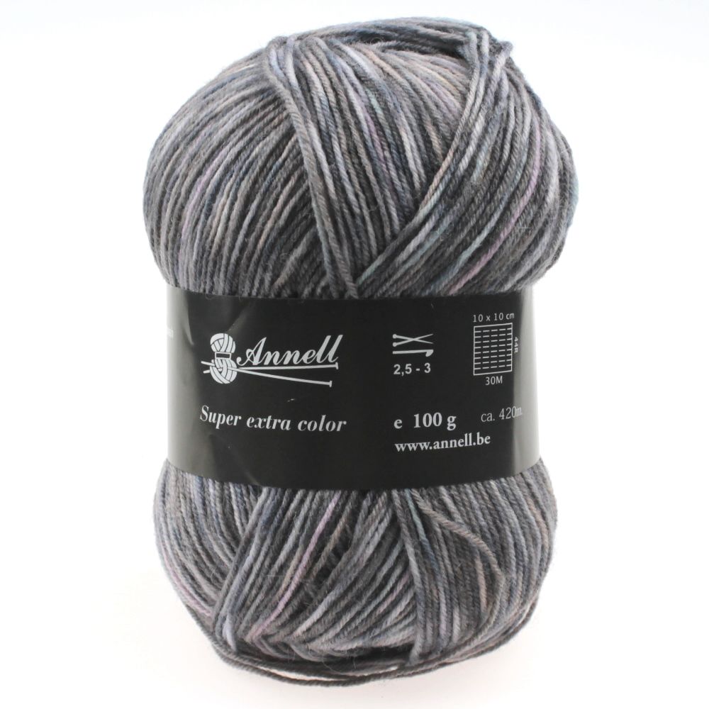 Super Extra Color 100g 4ply | Annell