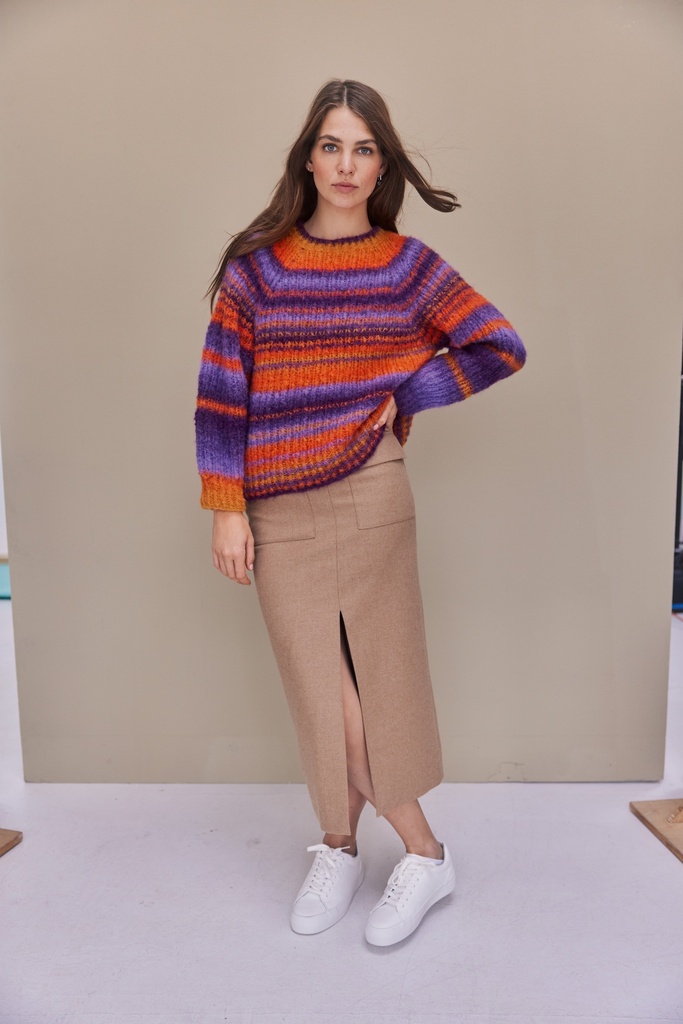 Topdown trui in Gigante | Lana Grossa