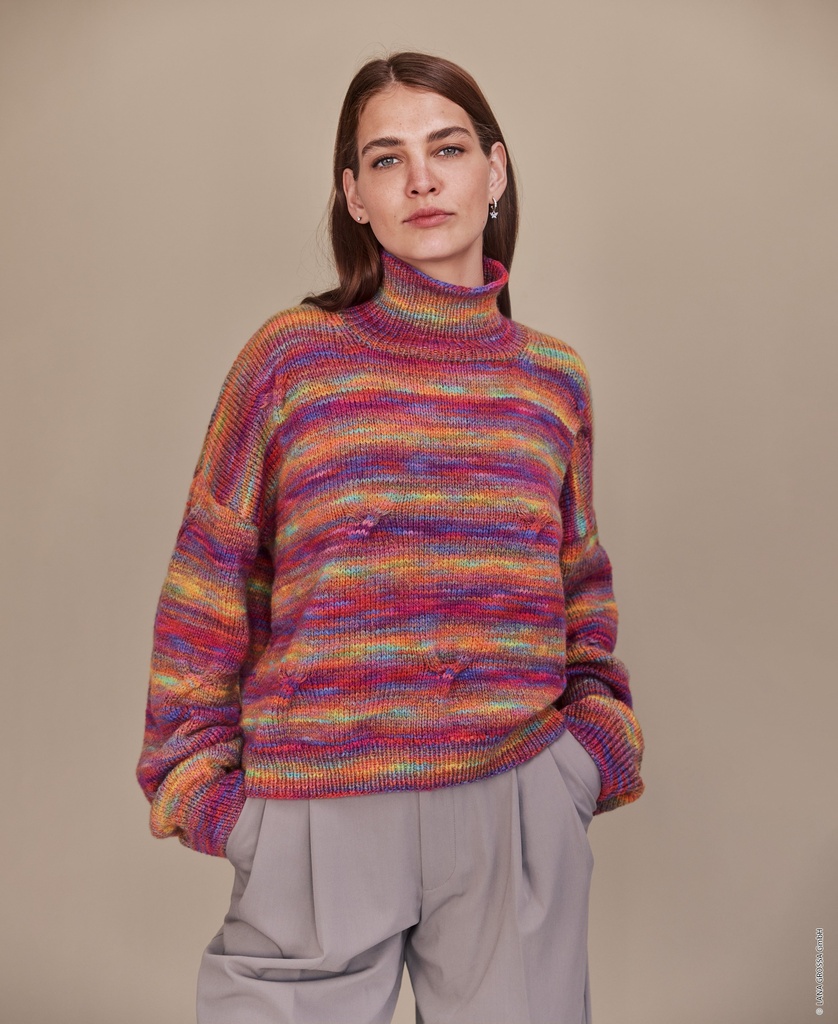 Trui in Cool Merino Color | Lana Grossa