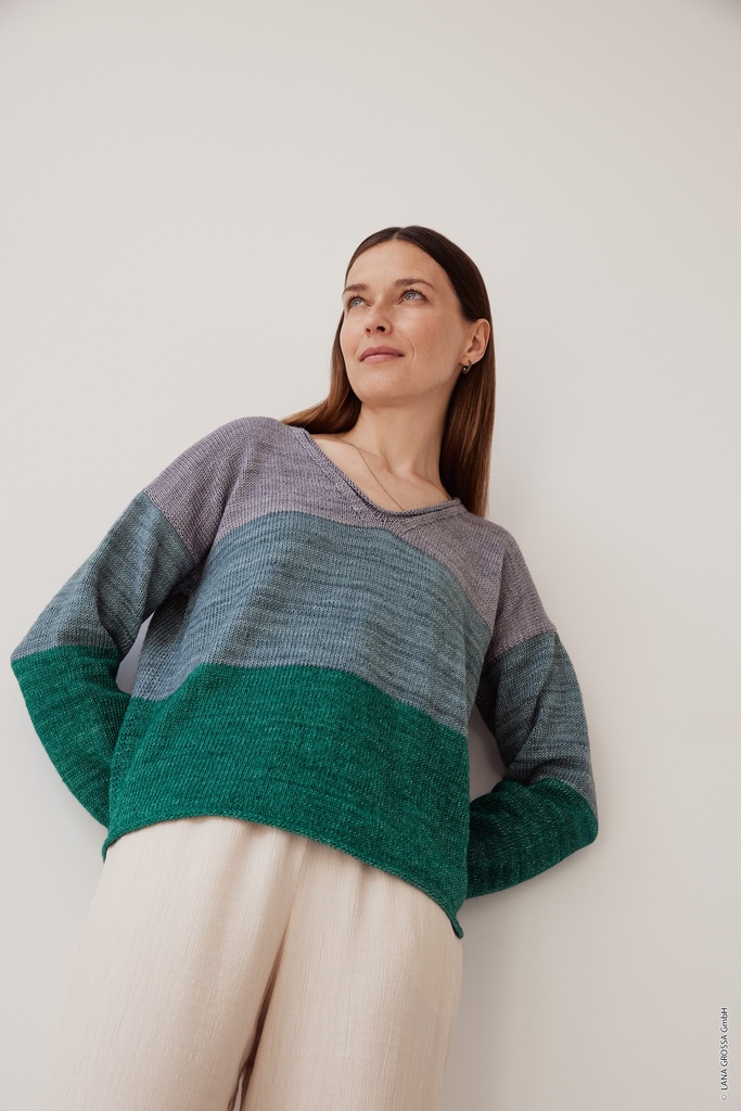 Trui in Cool Wool Vintage | Lana Grossa