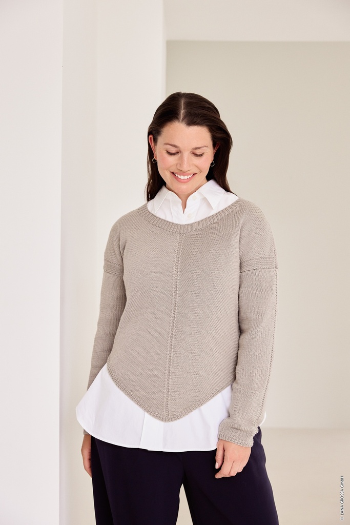 Trui in Cool Wool | Lana Grossa