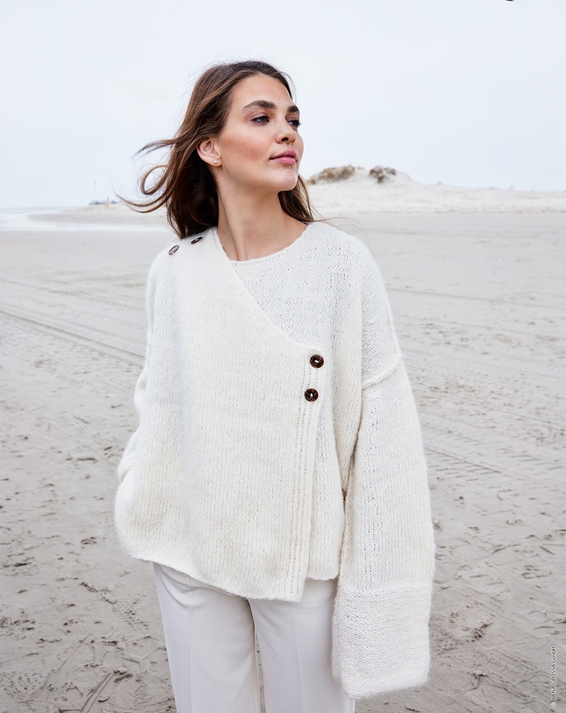 Vest in Alpaca Air | Lana Grossa