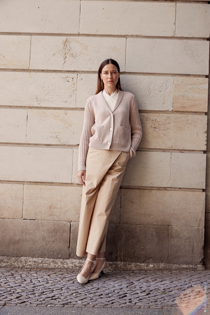 Vest in Cool Wool Seta | Lana Grossa