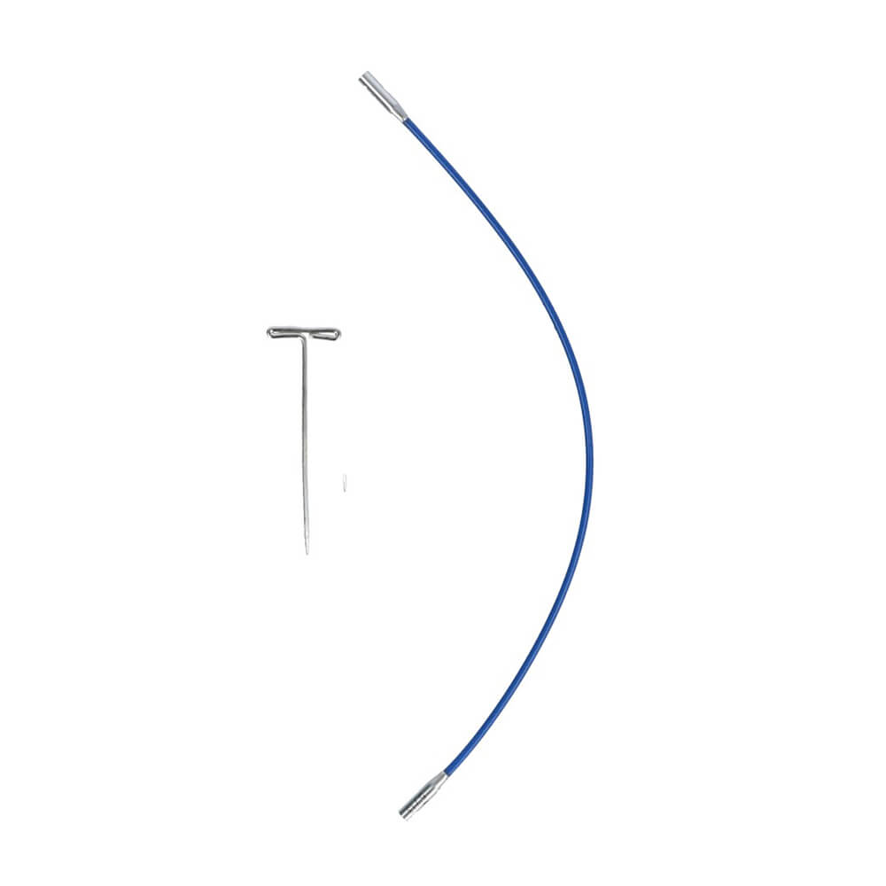 Twist Blue kabel x-flex 13cm small | ChiaoGoo 