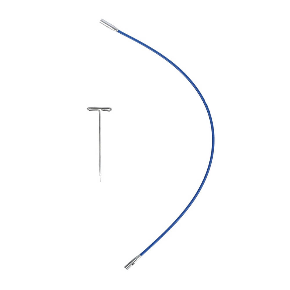 Twist Blue kabel x-flex 15cm small | ChiaoGoo 