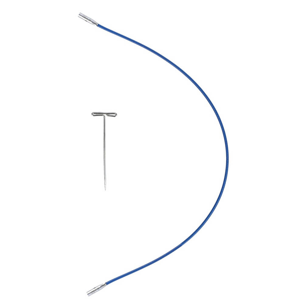 Twist Blue kabel x-flex 20cm small | ChiaoGoo 