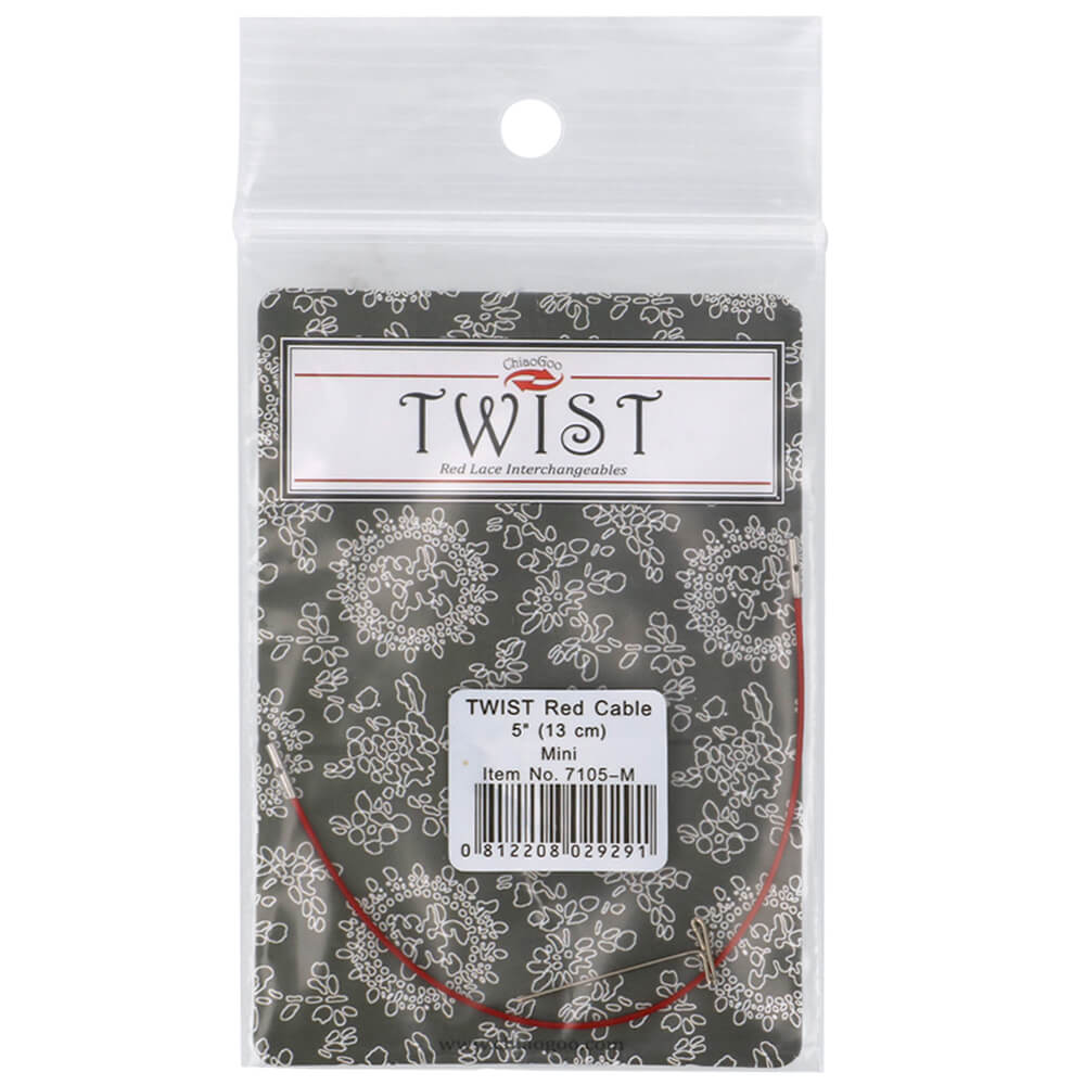 Twist Red kabel Mini 13cm | ChiaoGoo 