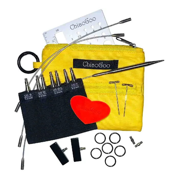 Twist large shorties set 8cm 5.50-8.00mm | ChiaoGoo 