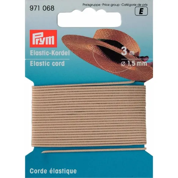 Elastische Koord 1,5mm beige | Prym