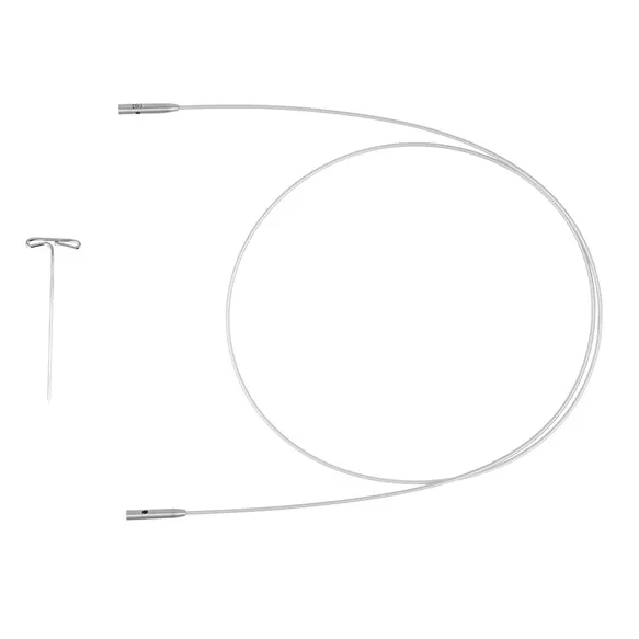 SWIV360 Silver kabel 55cm small | ChiaoGoo