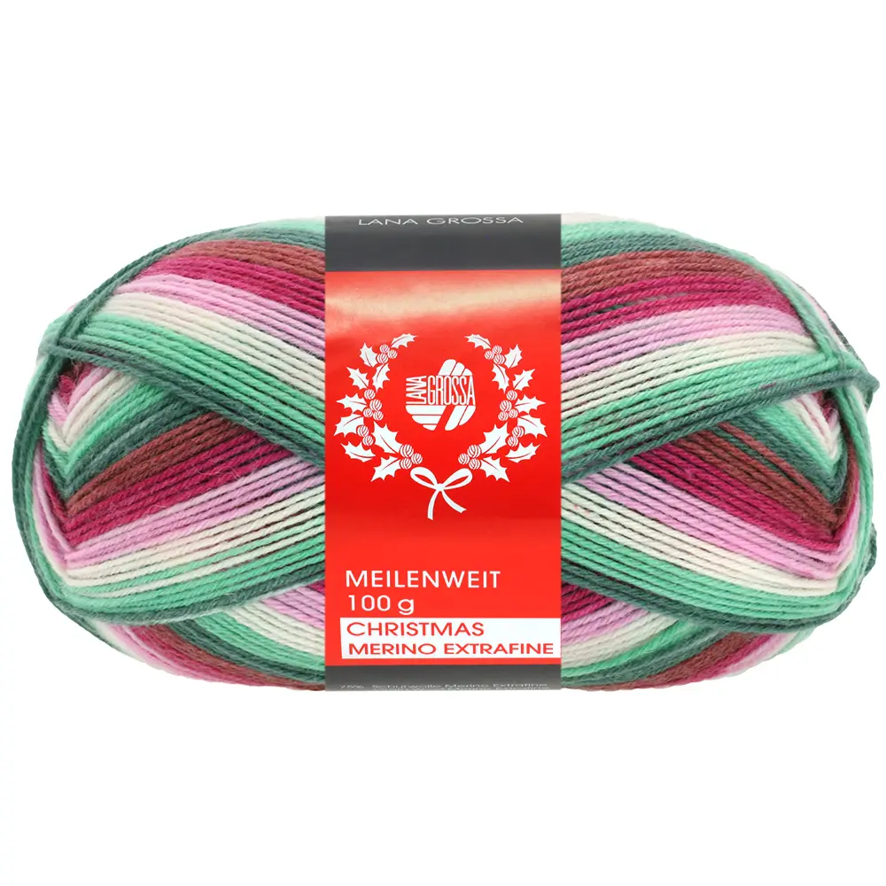 Meilenweit 100 Merino Extrafine Christmas | Lana Grossa