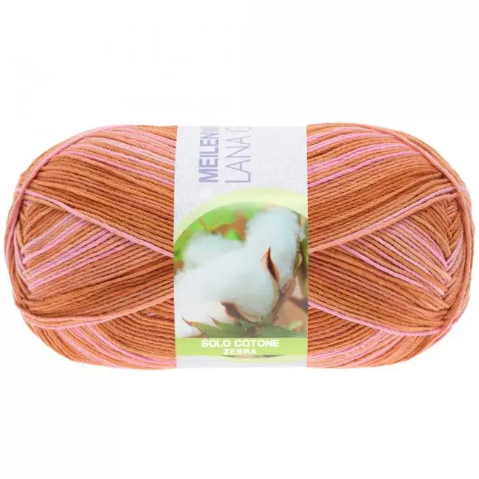 Meilenweit 100 Solo Cotone Zebra | Lana Grossa