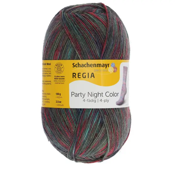 Party Night Color 100g 4ply | Regia