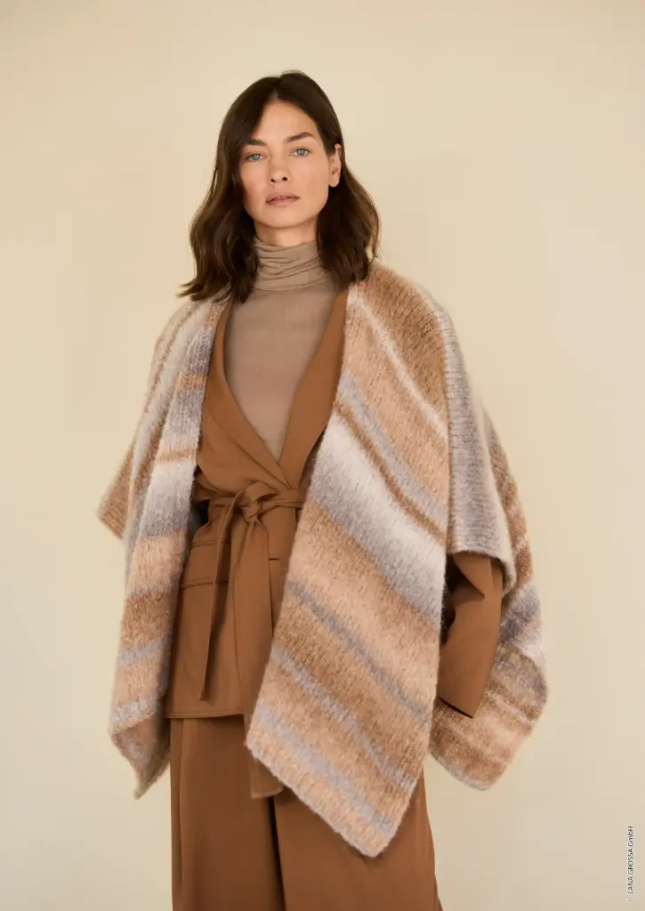 Poncho in Gigante | Lana Grossa