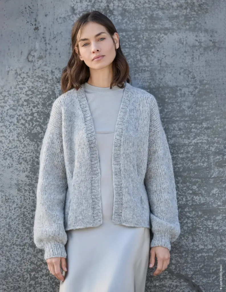 Top Down vest in Alpaca Air II | Lana Grossa