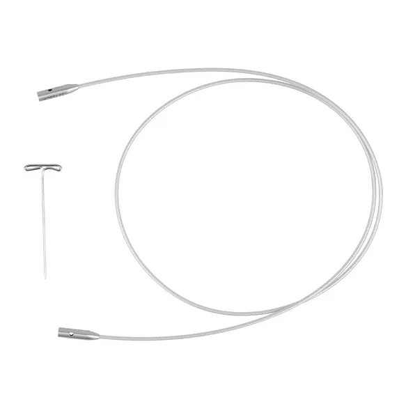 SWIV360 Silver kabel 55cm Large | ChiaoGoo