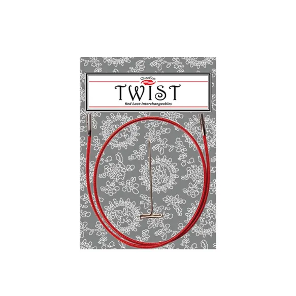 TWIST RED kabel 55cm mini | ChiaoGoo