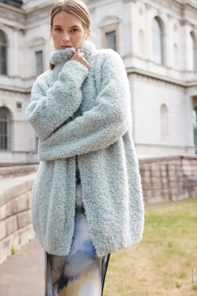 Halflange vest in Orsetto | Lana Grossa