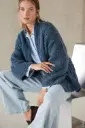 Gehaakte vest in Alpaca Air II | Lana Grossa