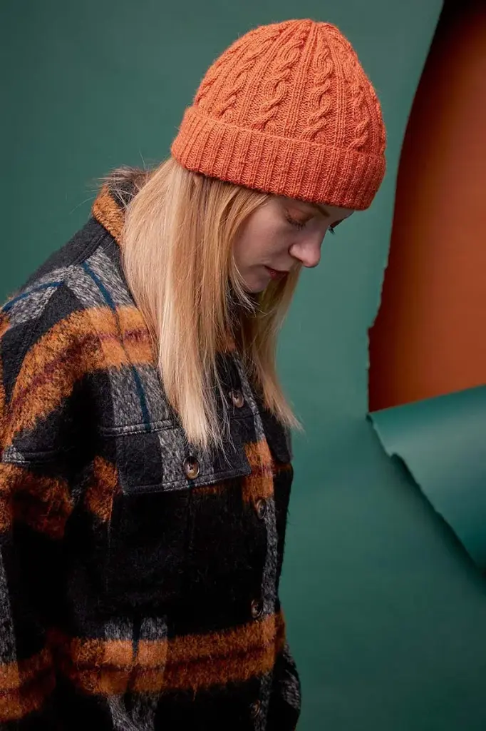 Muts met kettingmotief in Baby Alpaca | Lang Yarns