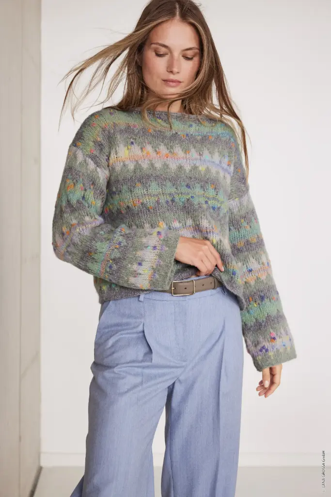 Trui in Brigitte 2 & Cassata | Lana Grossa