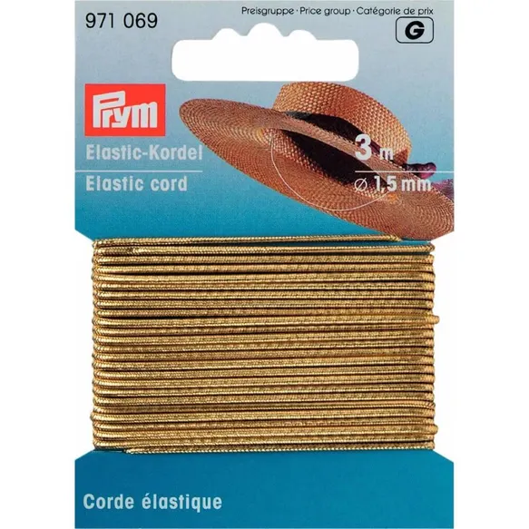Elastische Koord 1,5mm goud | Prym