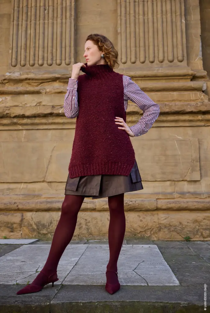 Debardeur tuniek in Lucciola | Lana Grossa