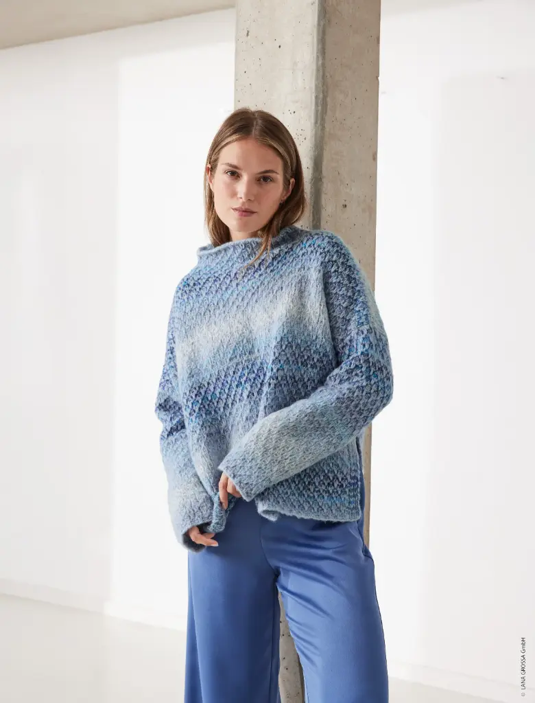 Trui in Airy & Picasso | Lana Grossa