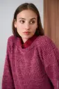 Losse trui met halvepatentsteek in Brigitte Silkdream | Lana Grossa