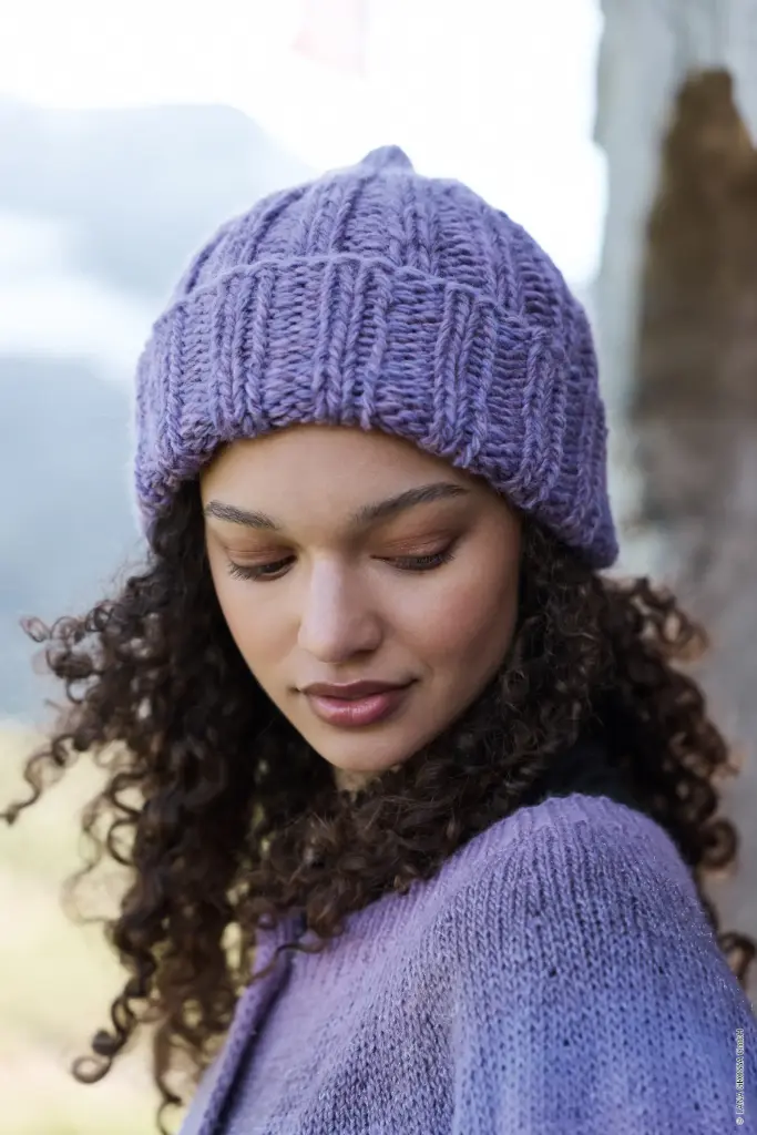 Muts met boordmotief in Gomitolo Versione | Lana Grossa