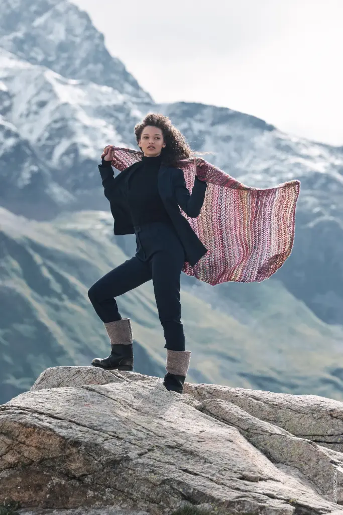 Stola in Gomitolo Intenso | Lana Grossa