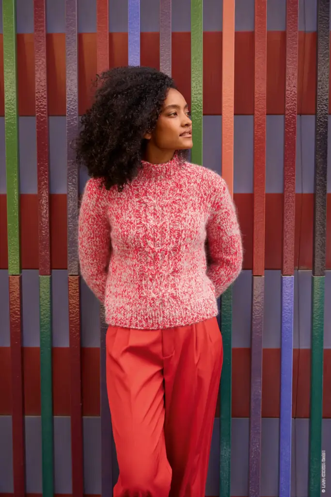 Trui in Brigitte 2 & Mohair Moda | Lana Grossa