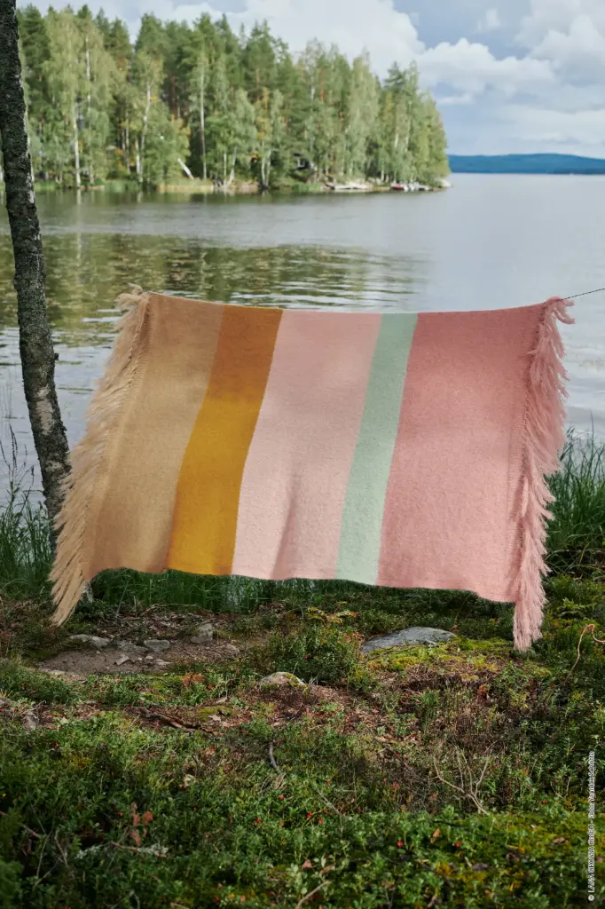 Colorblock deken in Brigitte 3 | Lana Grossa