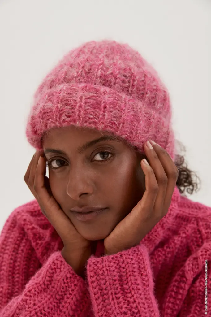 Muts met patentpatroon in Brigitte 3 | Lana Grossa