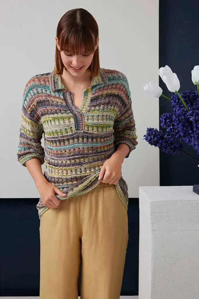 Truitje met polokraagje in Fiesta | Lang Yarns